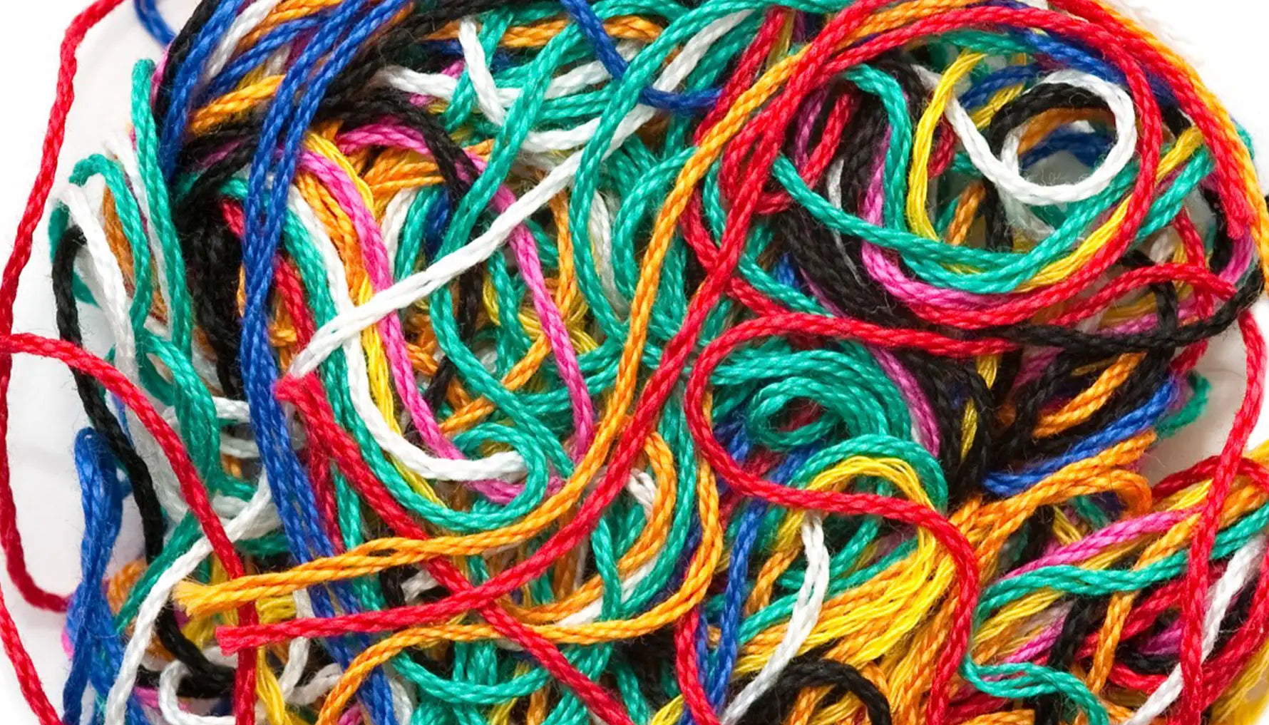 fili di gomitoli misti