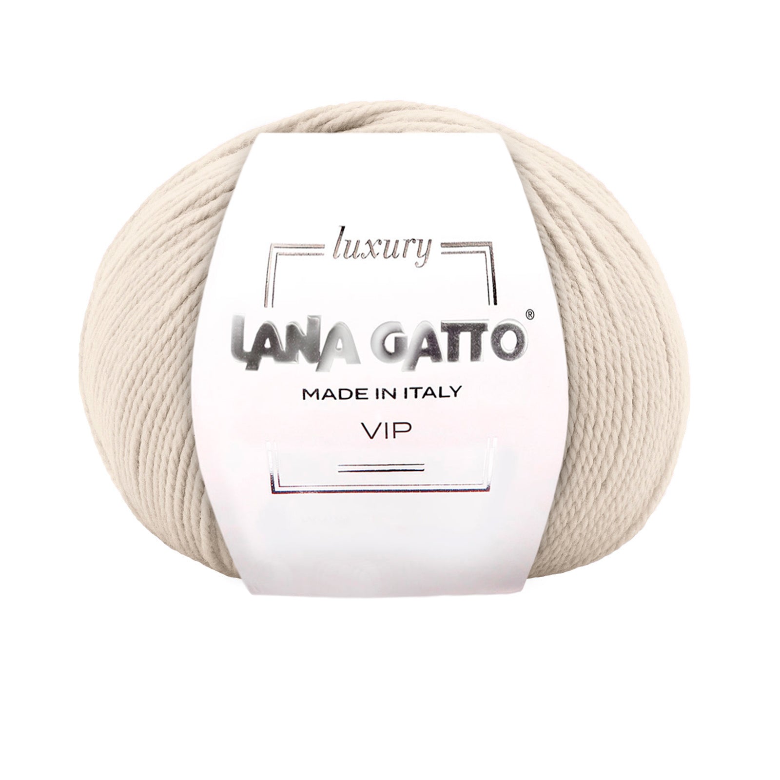 Gomitolo Lana Merino Extrafine e Cashmere, Lana Gatto - Tonalità Neutre