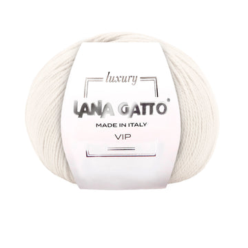 Lana Gatto VIP Bianco Naturale 1001