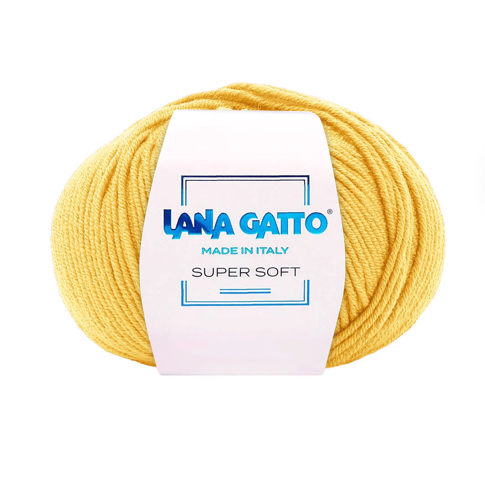 100% Pure Virgin Merino Wool Extrafine, Lana Gatto Super Soft Line - Warm Colors