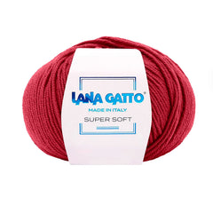 Garnnystan 100% ren ny merinoull extrafine, Lana Gatto - Röda nyanser