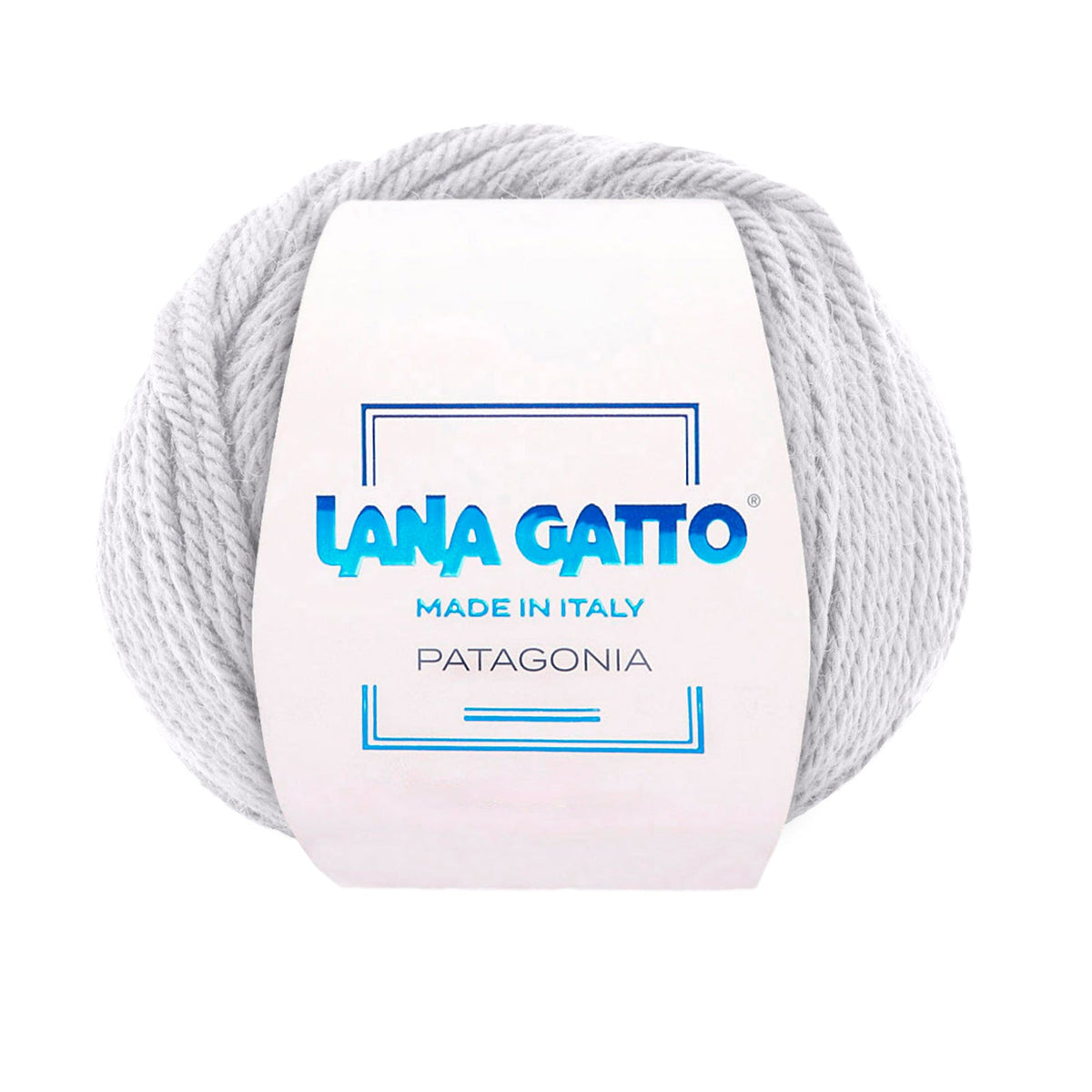 Gomitolo 100% Pura Lana Vergine, Lana Gatto Linea Himalaya - Grigio perla