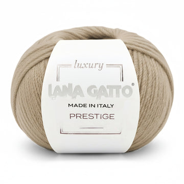 Extrafine Merino Wool and Cashmere, Lana Gatto Prestige Line - Neutral Colors