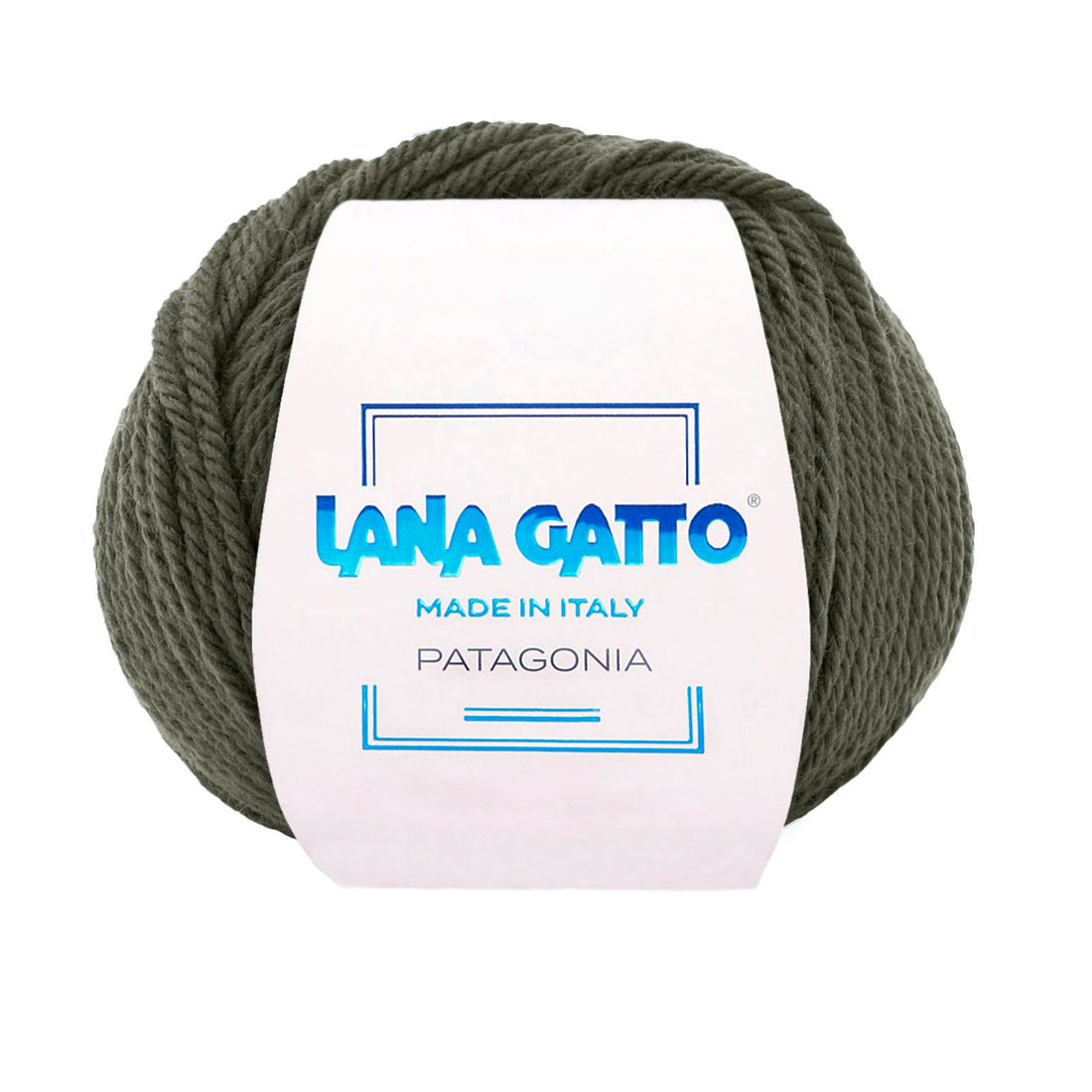 Gomitolo 100% Pura Lana Vergine, Lana Gatto Linea Himalaya - Verde Medio