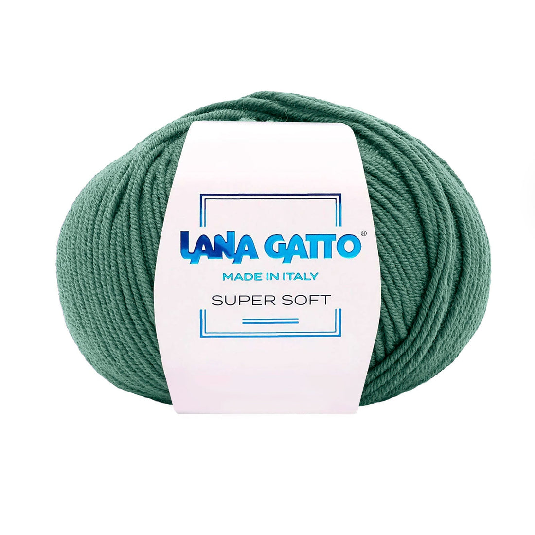 Gomitolo 100% Pura Lana Vergine Merino Extrafine, Lana Gatto - Verde Pistacchio