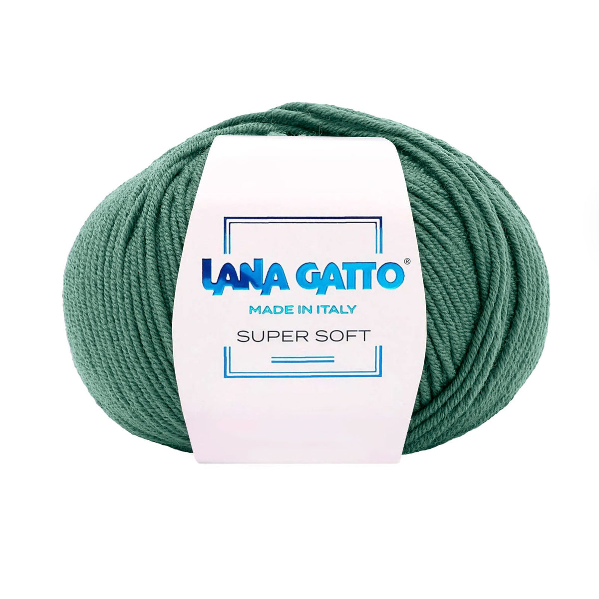 Gomitolo 100% Pura Lana Vergine Merino Extrafine, Lana Gatto - Verde Pistacchio