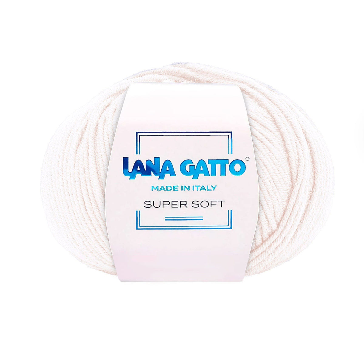 Gomitolo 100% Pura Lana Vergine Merino Extrafine, Lana Gatto - Beige Sabbia