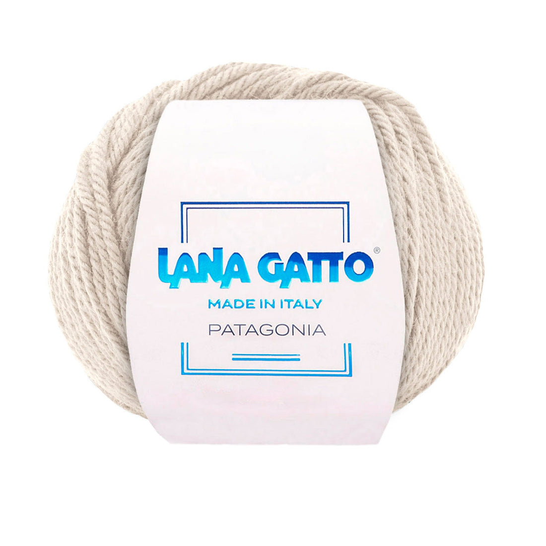 Gomitolo 100% Pura Lana Vergine, Lana Gatto Linea Himalaya - Panna