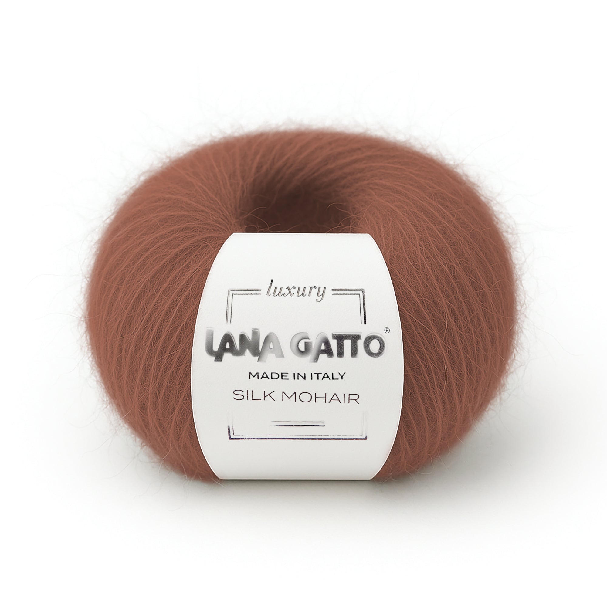 Silk Mohair Lana Gatto Luxury - Warm Colors