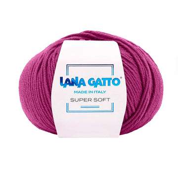 Gomitolo 100% Pura Lana Vergine Merino Extrafine, Lana Gatto - Rosa Pesca
