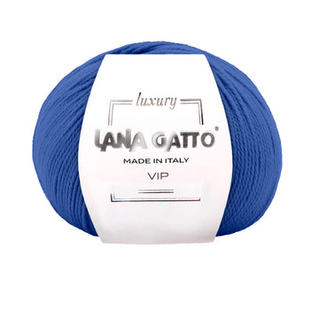 Gomitolo Lana Merino Extrafine e Cashmere, Lana Gatto Linea Vip - Tonalità Fredde