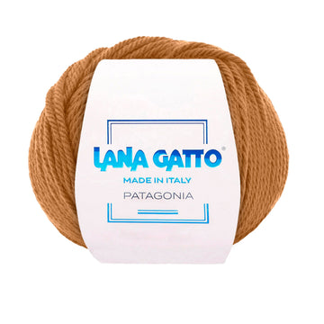 Gomitolo 100% Pura Lana Vergine, Lana Gatto Linea Himalaya - Arancione Medio