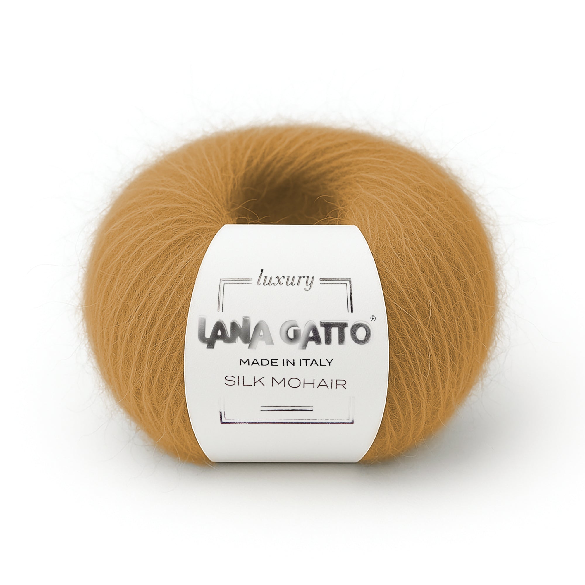 Silk Mohair Lana Gatto Luxury - Warm Colors
