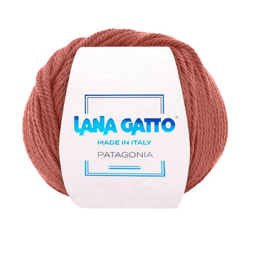 Gomitolo 100% Pura Lana Vergine, Lana Gatto Linea Himalaya - Mattone