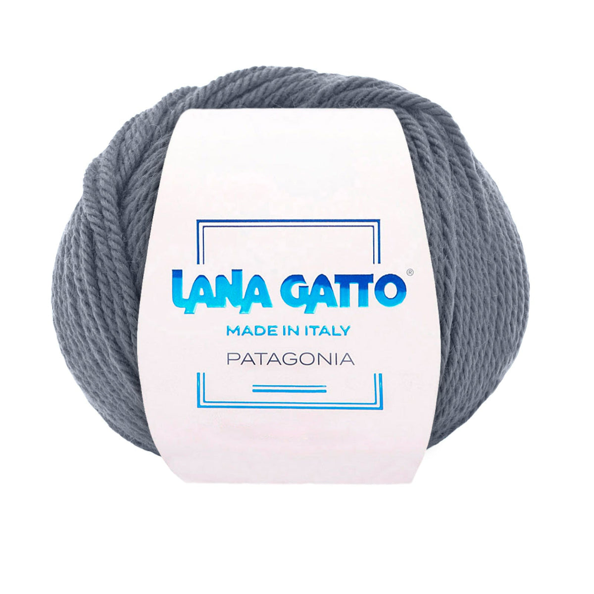 Gomitolo 100% Pura Lana Vergine, Lana Gatto Linea Himalaya - Grigio
