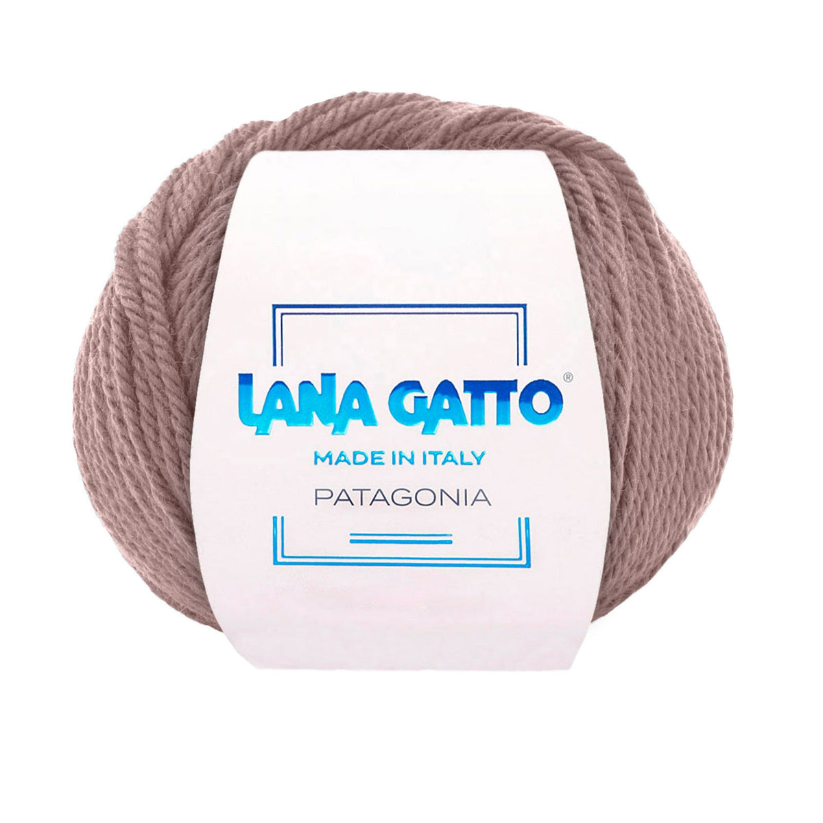 Gomitolo 100% Pura Lana Vergine, Lana Gatto Linea Himalaya - Tortora Chiaro