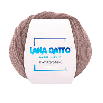 Gomitolo 100% Pura Lana Vergine, Lana Gatto Linea Himalaya - Tortora Chiaro