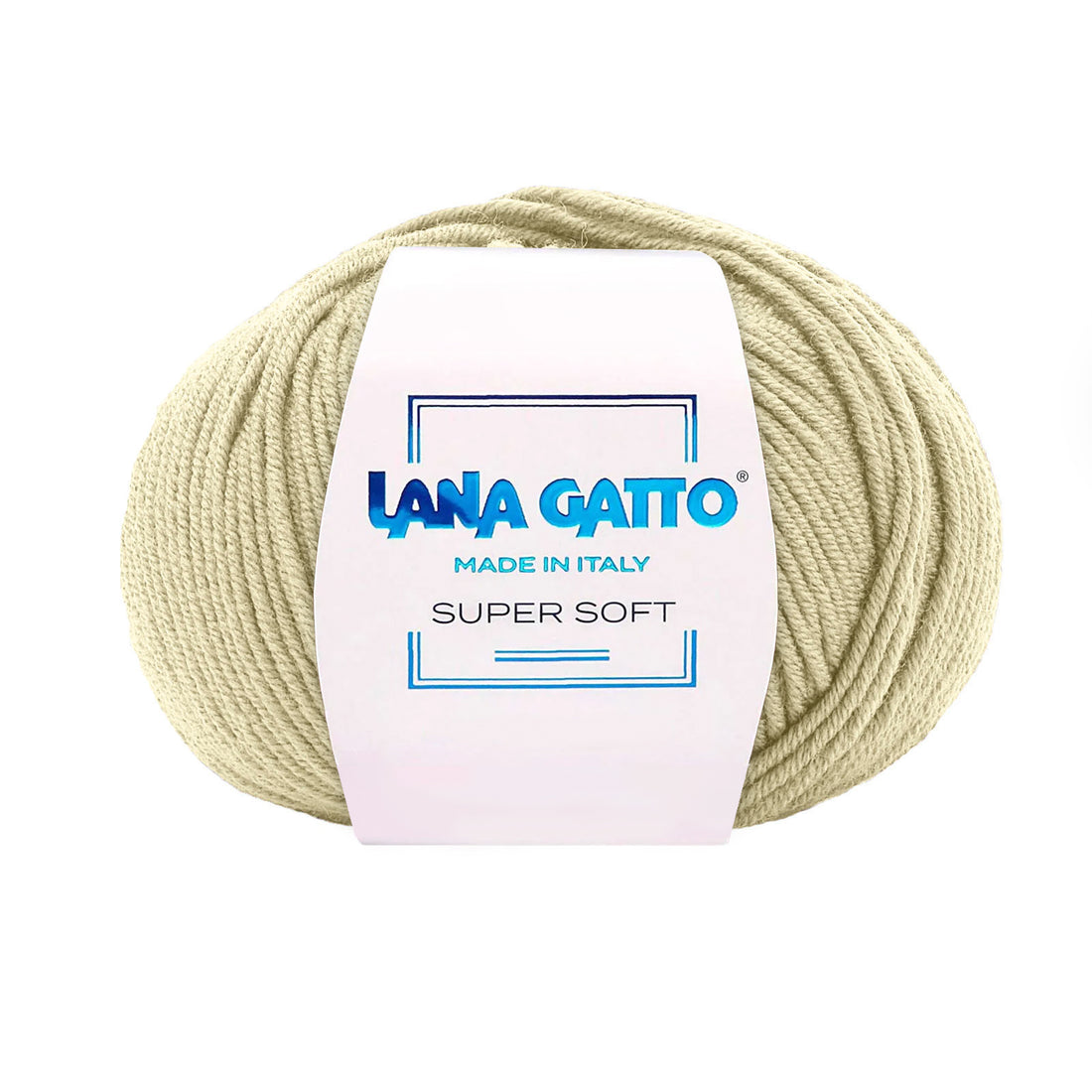 Knäuel aus 100 reiner extrafeiner Merino-Schurwolle, Lana Gatto Super Soft Linie – Warme Farbtöne