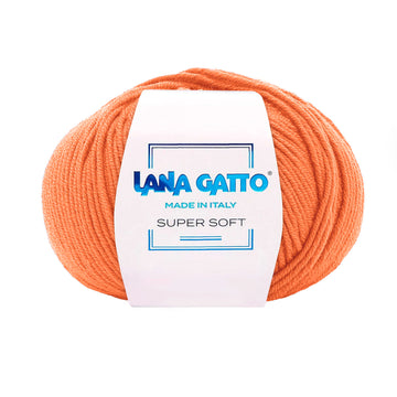 100% Pure Virgin Merino Wool Extrafine, Lana Gatto Super Soft Line - Bright Colors