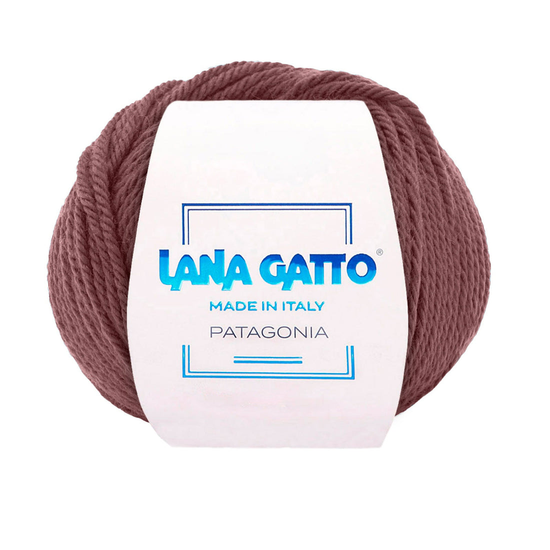 Gomitolo 100% Pura Lana Vergine, Lana Gatto Linea Himalaya - Marrone Medio
