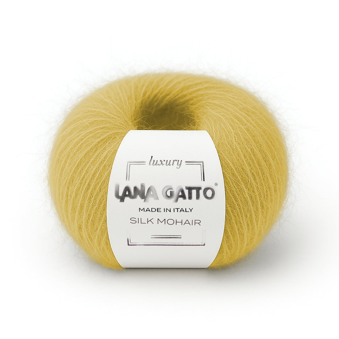Lana Gatto Silk Mohair Giallo Calendula - 30143