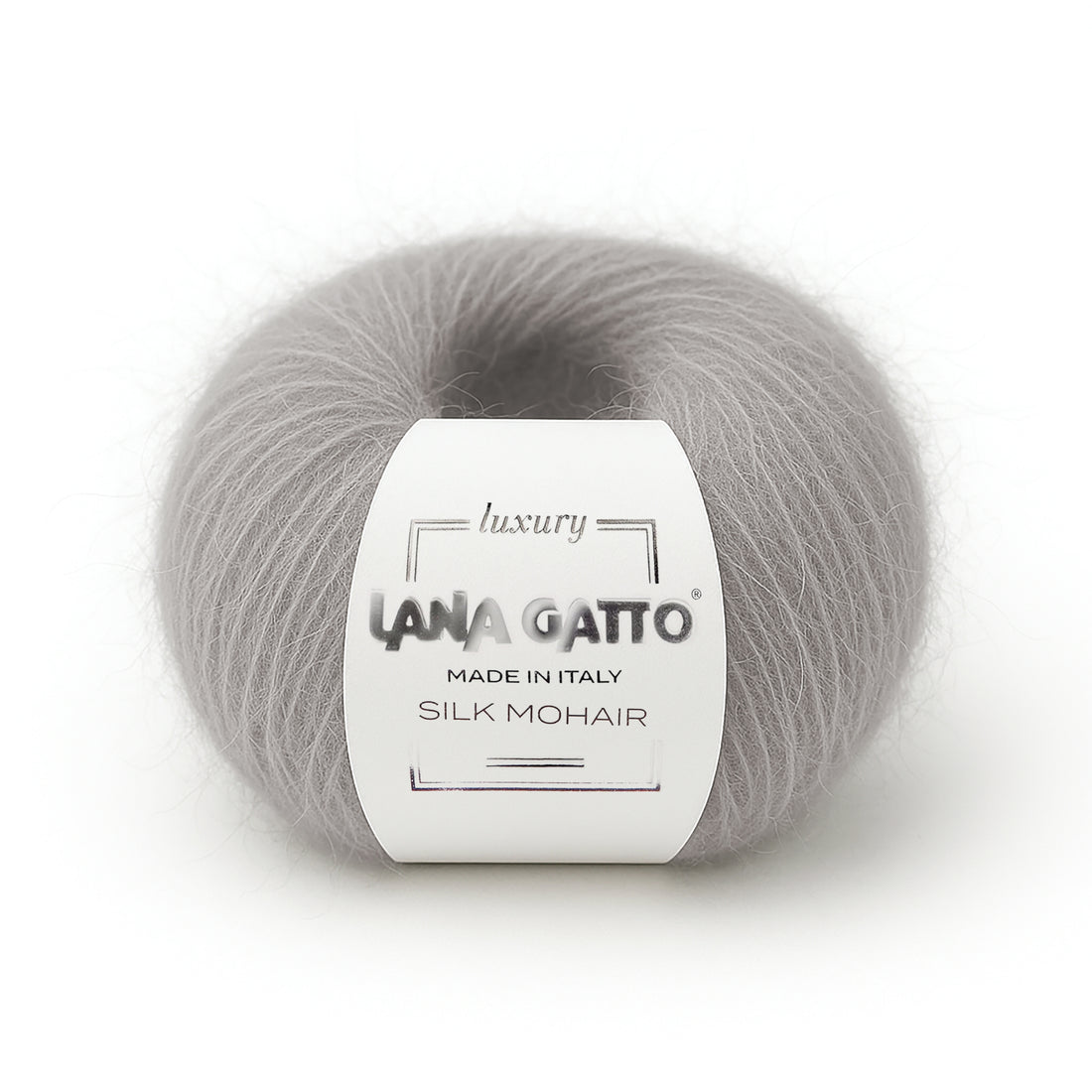 Lana Gatto Silk Mohair Grigio - 30145