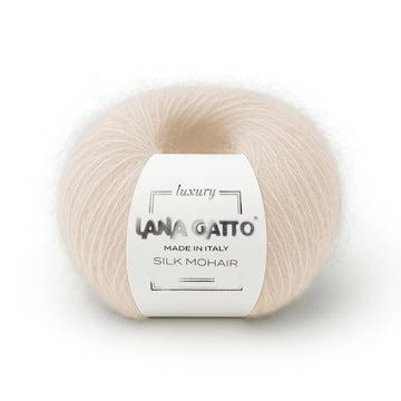 Lana Gatto Silk Mohair Beige - 30481