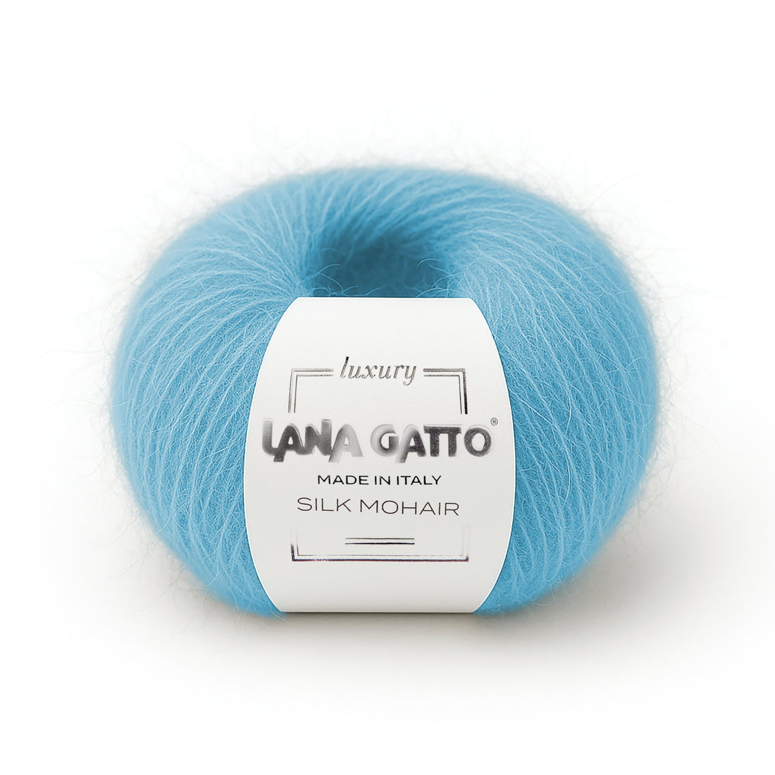 Lana Gatto Silk Mohair Azzurro Cielo - 30485
