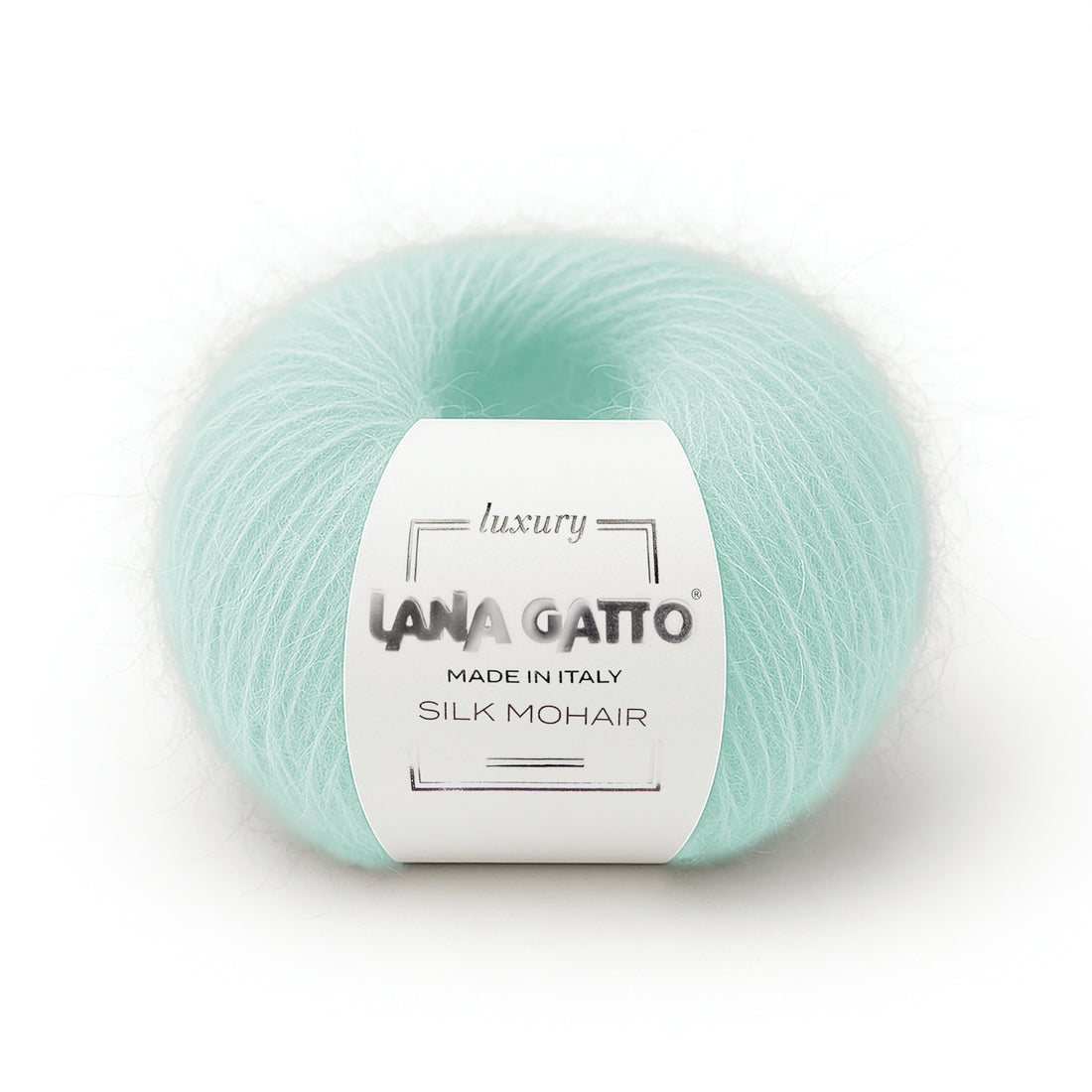Lana Gatto Silk Mohair Verde acqua - 30793
