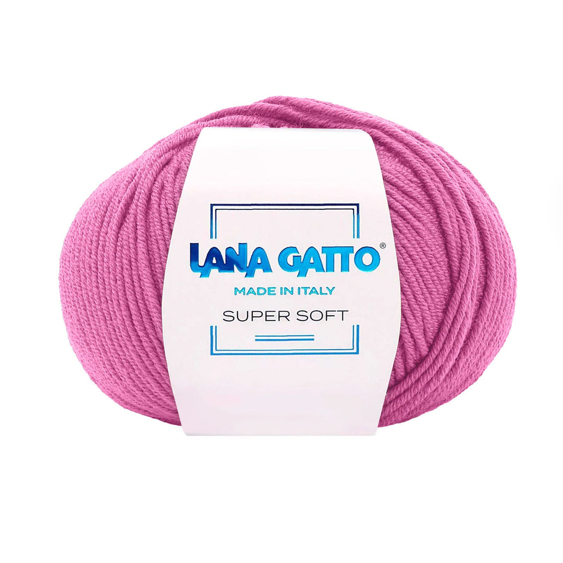 Gomitolo 100% Pura Lana Vergine Merino Extrafine, Lana Gatto - Rosa Confetto