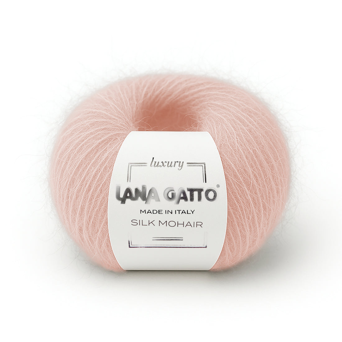 Gomitolo Seta Mohair, Lana Gatto - Tonalità Rosa e Viola