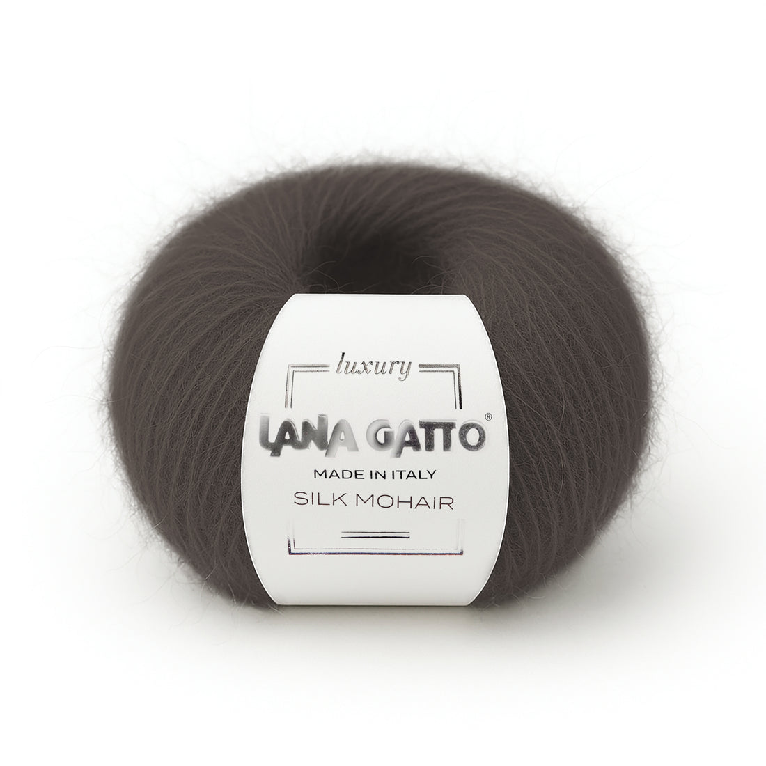 Lana Gatto Silk Mohair Marrone - 6030