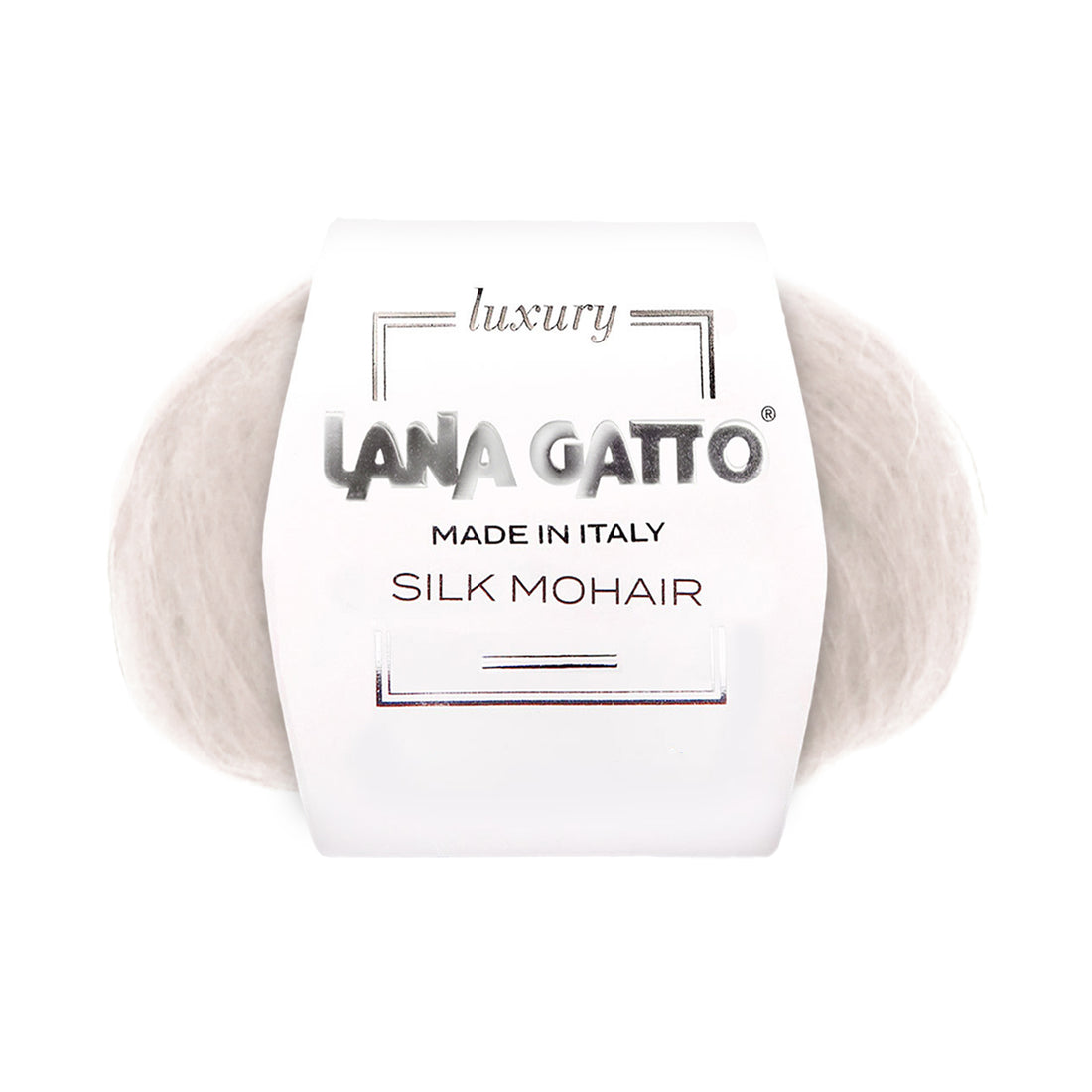 Gomitolo Seta Mohair, Lana Gatto - Tonalità Neutre