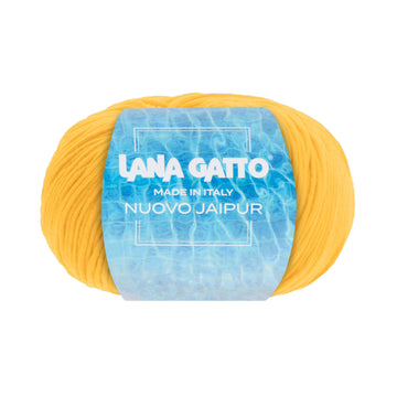 Knäuel aus 100 Makò-Baumwolle, Lana Gatto Nuovo Jaipur Linie – Warme Töne