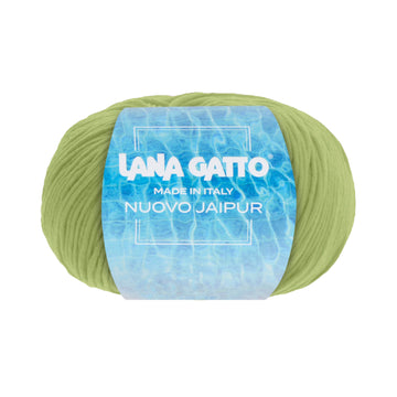 Gomitolo 100% Cotone Makò, Lana Gatto - Tonalità Verde