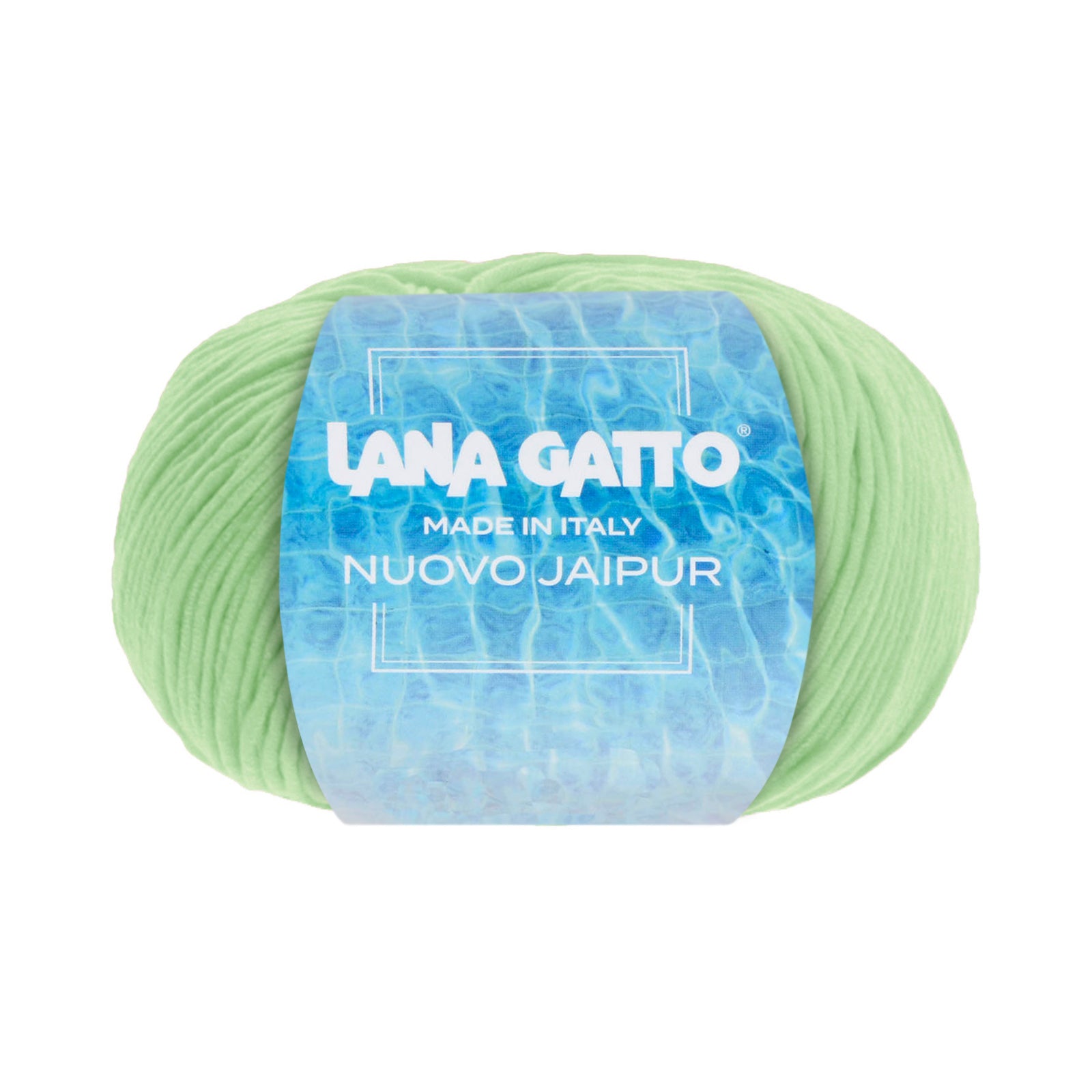 100% Makò Cotton, Lana Gatto Nuovo Jaipur Line - Green Colors