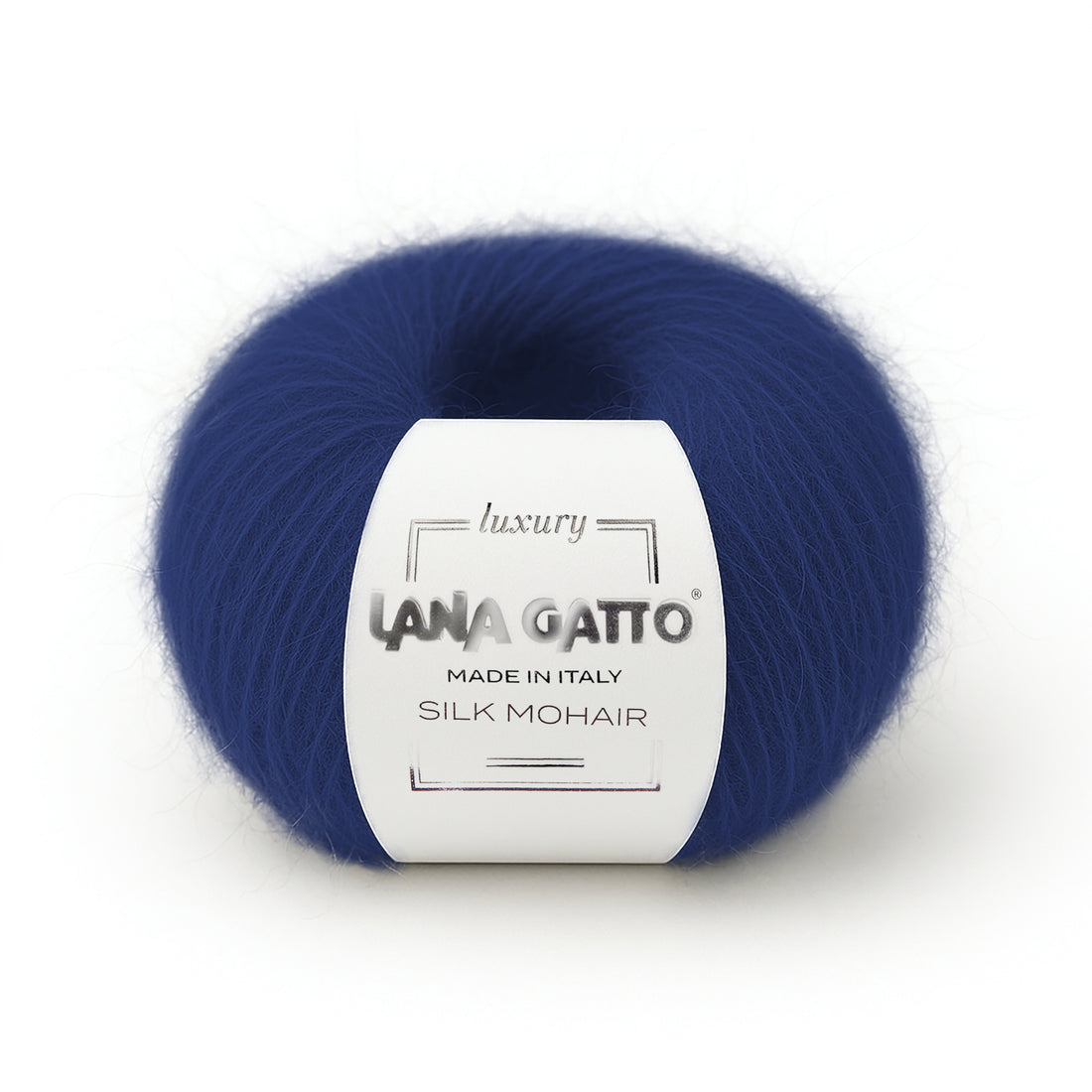 Lana Gatto Silk Mohair Blu Zaffiro - 8390