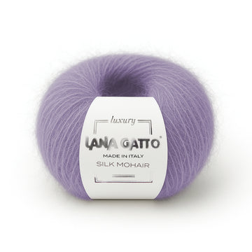 Gomitolo Seta Mohair, Lana Gatto - Tonalità Pastello