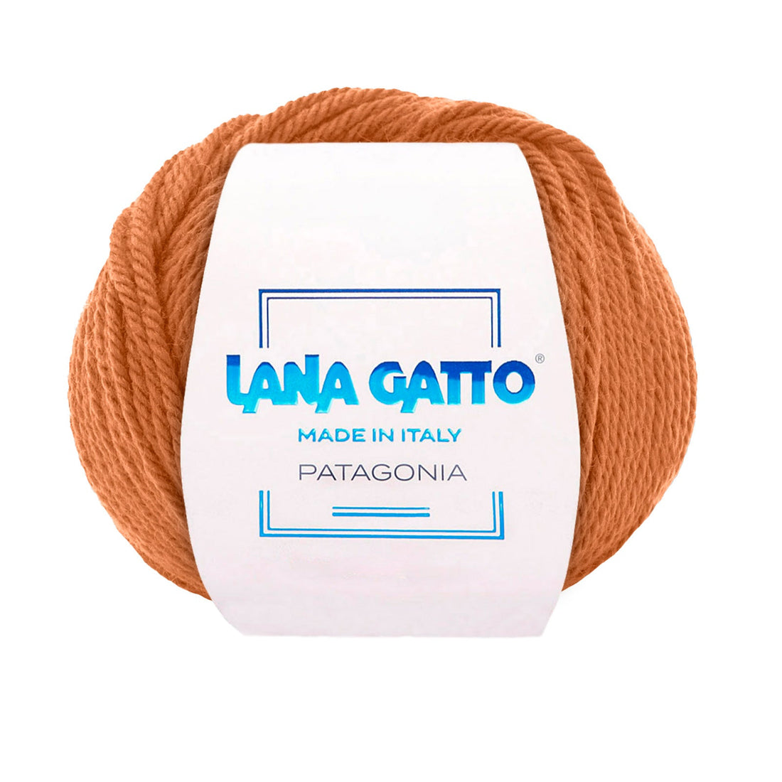 Gomitolo 100% Pura Lana Vergine, Lana Gatto Linea Himalaya - Arancione Intenso