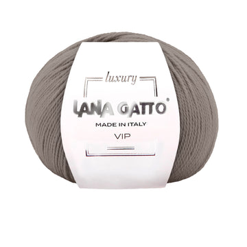 Lana Gatto VIP Tortora Scuro 8436