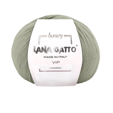Lana Gatto VIP Verde Salvia 9358