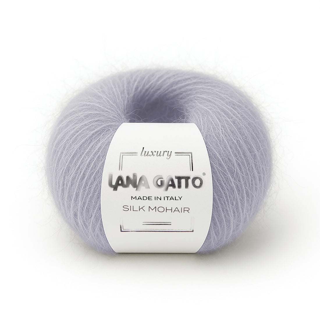 Lana Gatto Silk Mohair Lilla Ghiaccio - 9374