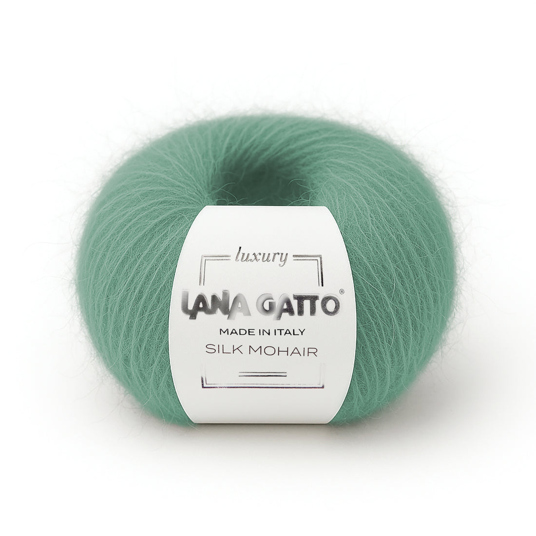 Lana Gatto Silk Mohair Verde - 9375