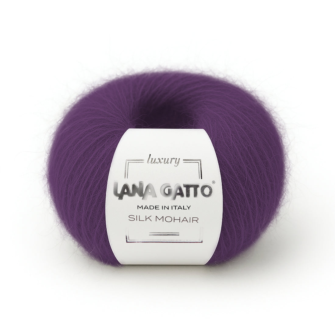 Lana Gatto Silk Mohair Viola - 9378