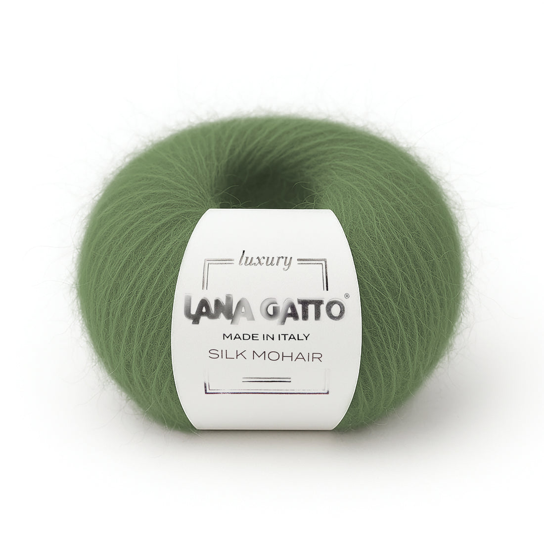 Lana Gatto Silk Mohair Verde - 9379