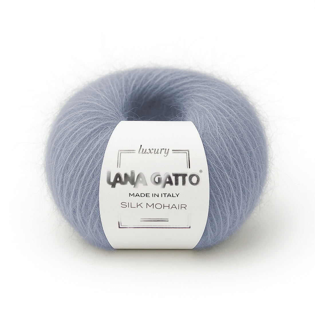 Lana Gatto Silk Mohair Azzurro Polvere - 9380