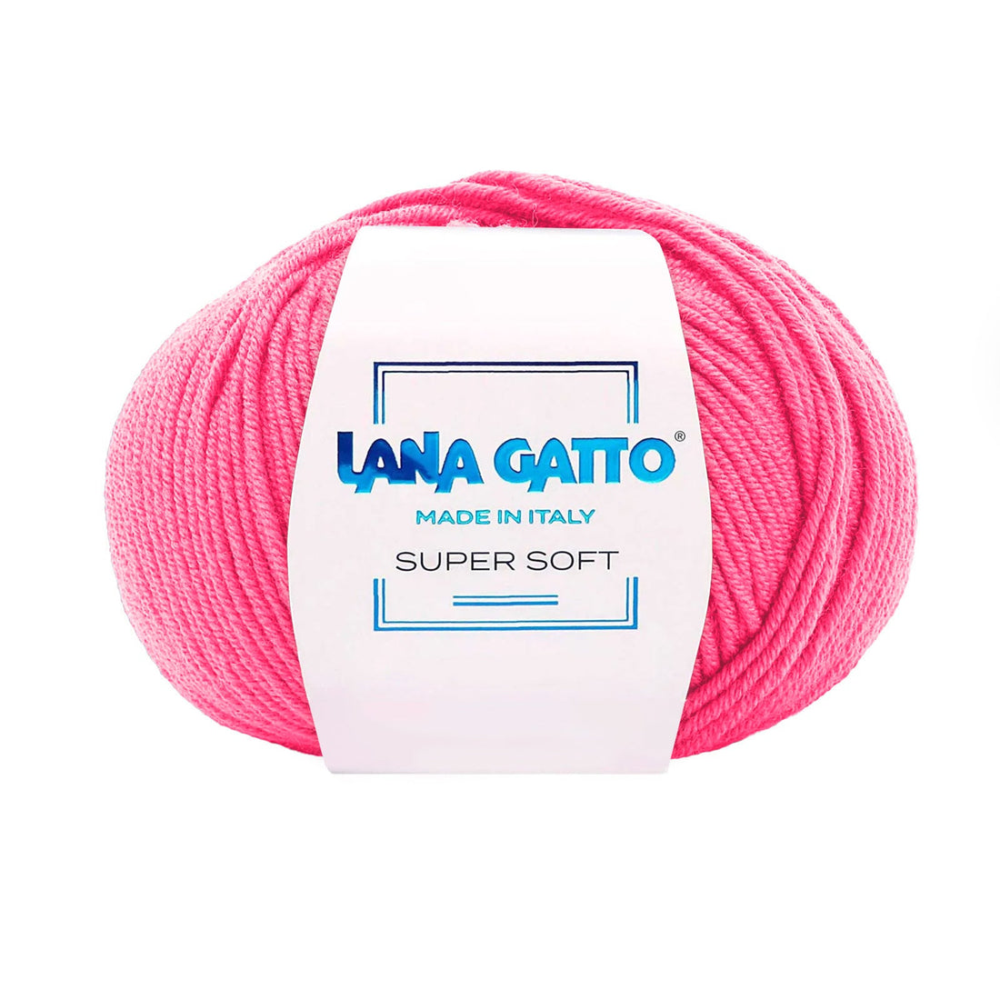 Gomitolo 100% Pura Lana Vergine Merino Extrafine, Lana Gatto - Rosa Antico