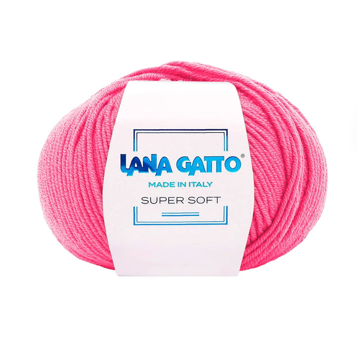Gomitolo 100% Pura Lana Vergine Merino Extrafine, Lana Gatto - Rosa Antico