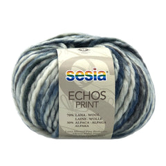 Bio-Schurwolle und Alpaka, Sesia Echos Print