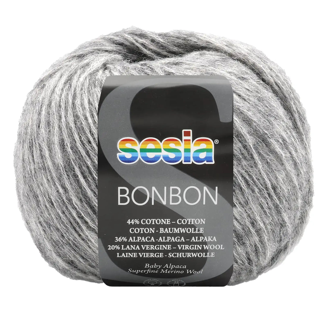 Gomitolo lana, alpaca, cotone, Sesia Bon Bon - Tonalità Fredde